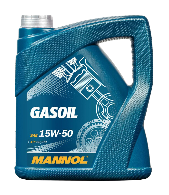 Моторное масло Mannol GASOIL 15W-50, 5л